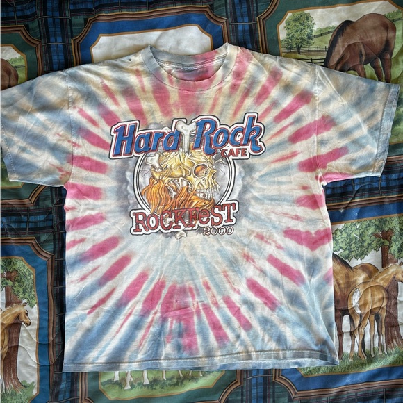 Hard Rock Cafe Tie-Dye T-Shirt XL